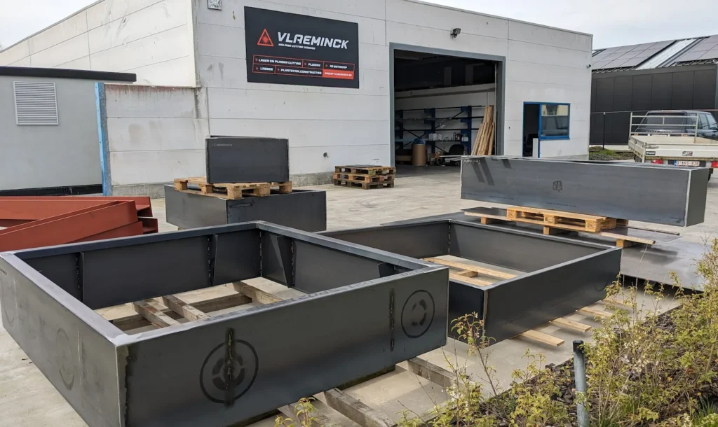Bloembakken cortenstaal | Vlaeminck Plaatbewerking | Beernem